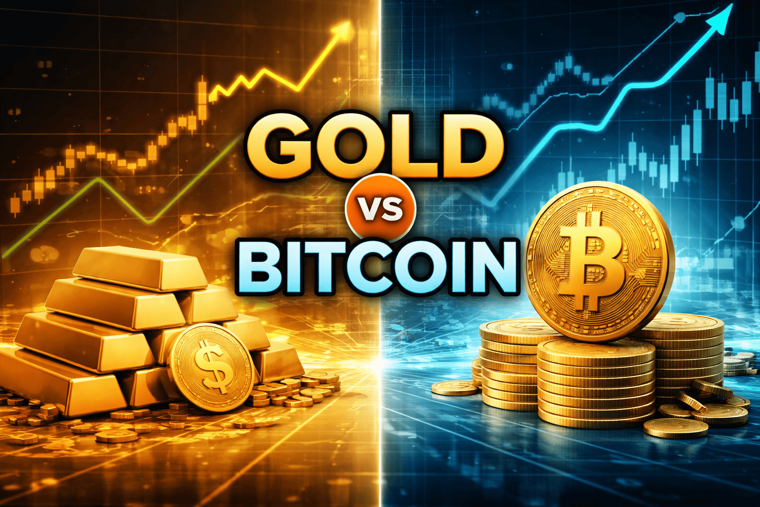 Gold vs Bitcoin: Which Asset Works Better as a Long-Term Investment?