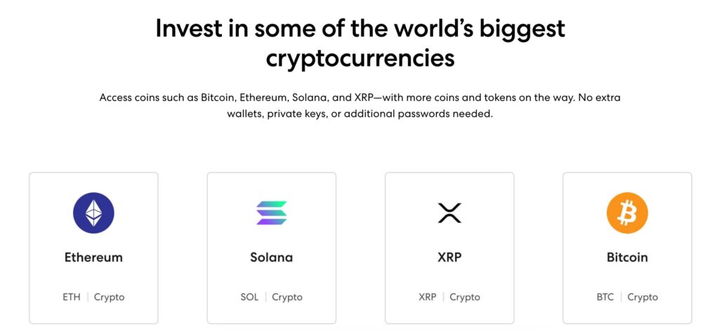 Top cryptos to invest on Sharesies